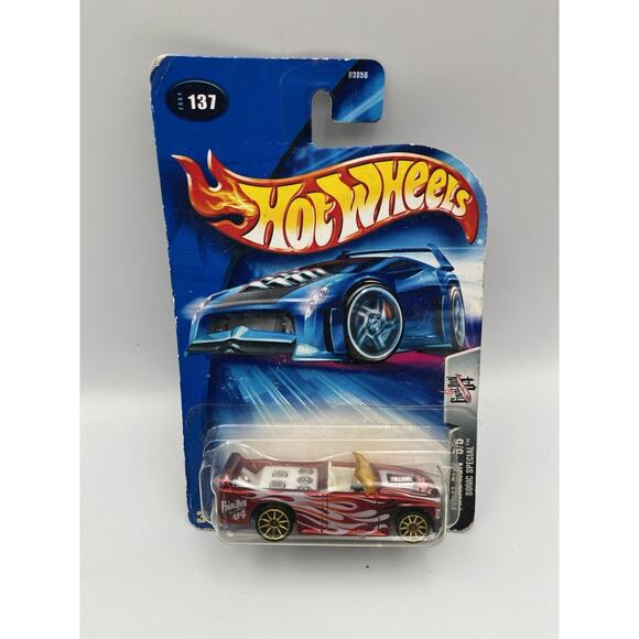 Hot Wheels - 2004 - Final Run #5 Of 5 - Sonic Special - #137 - Red - Mini Truck - Picture 1 of 6